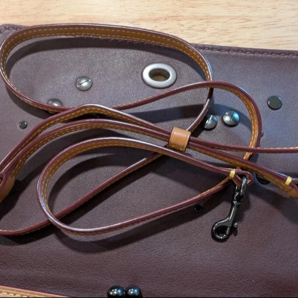 Coach 1941 Upcrafted Tan Dinky Shoulder Bag Crossbody - Picture 9 of 16